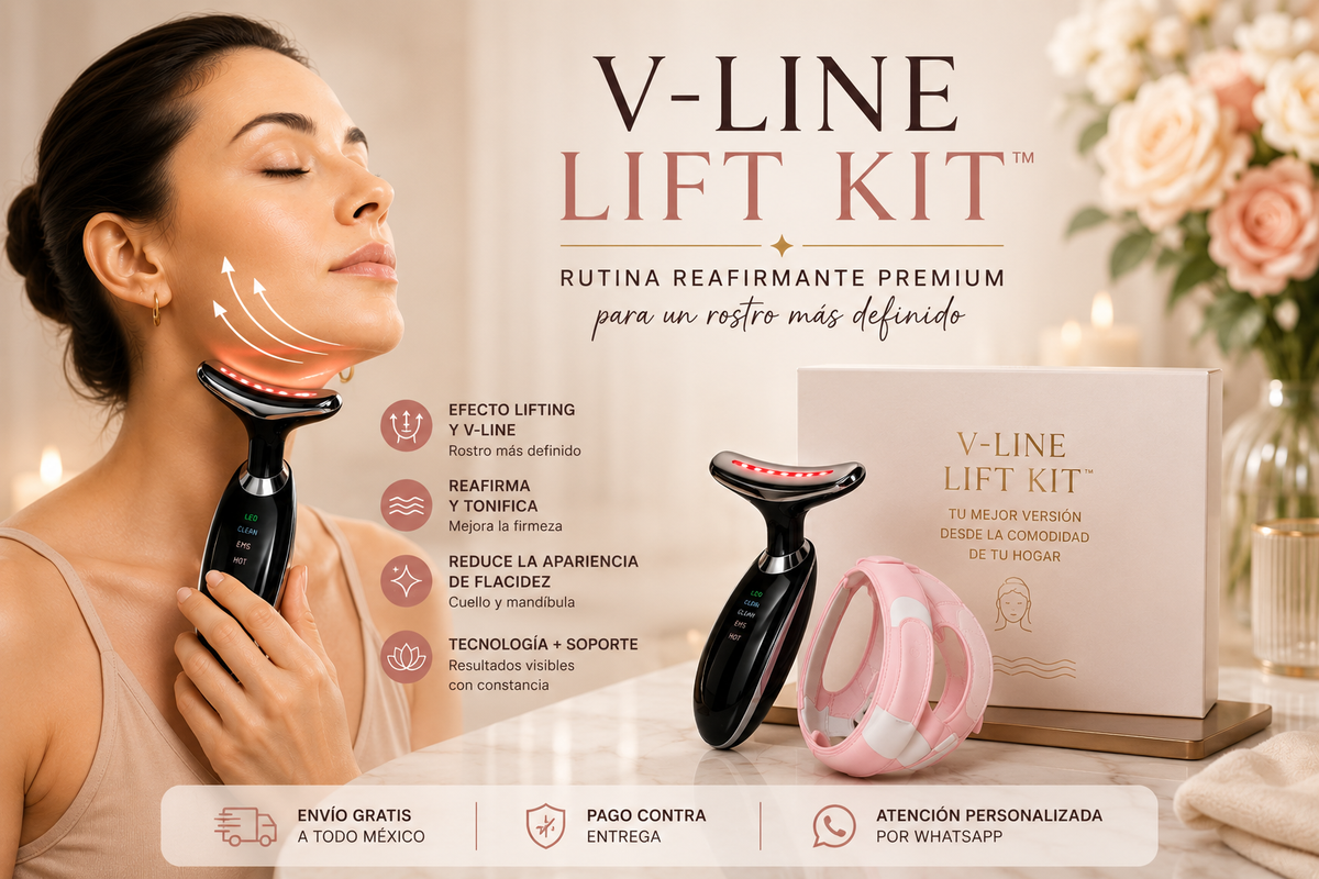 V-Line Kit Masajeador Facial