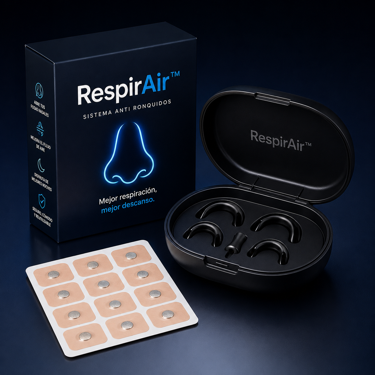RespirAir - Noches más tranquilas, mejores días.