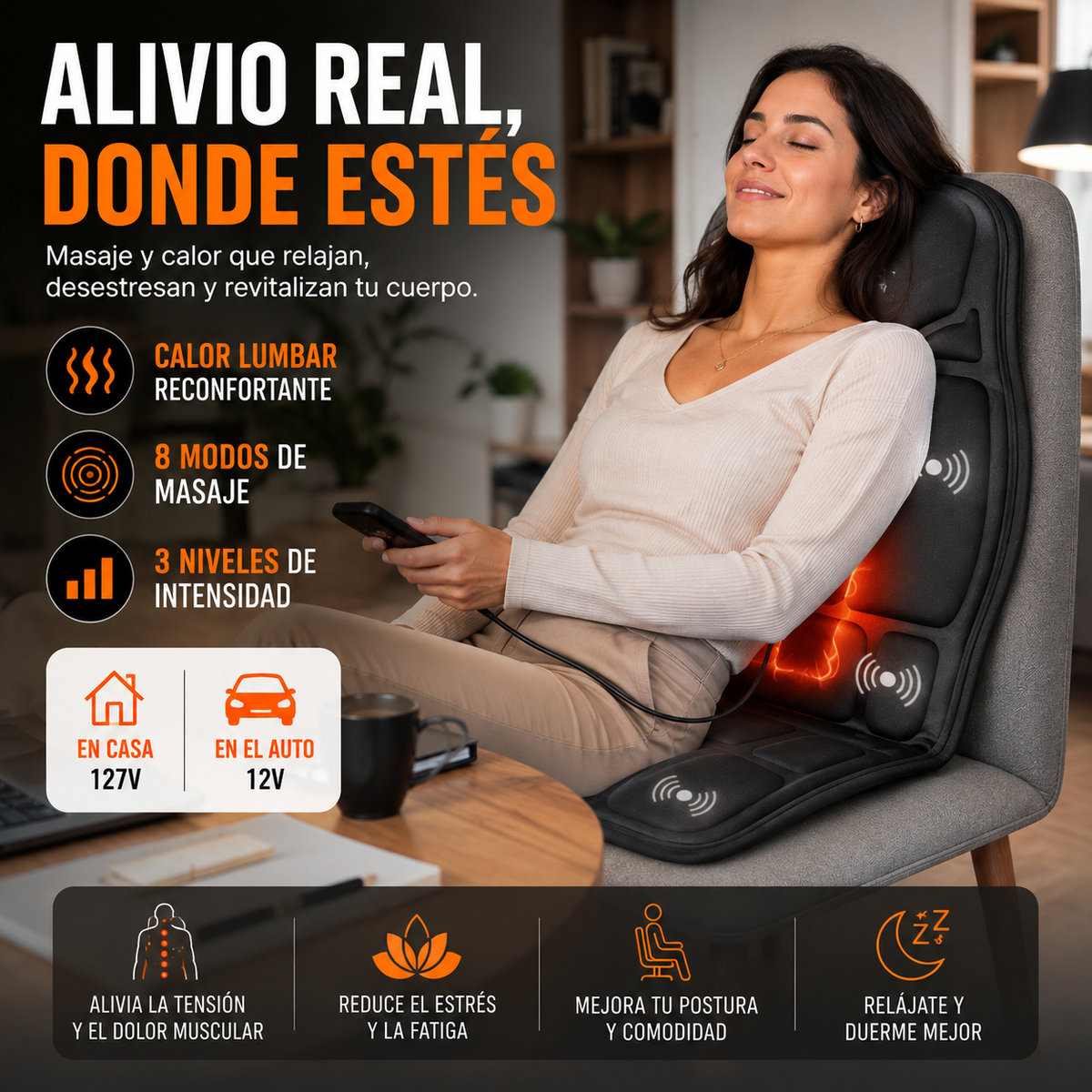 ComforCart | Relaja tu espalda mientras conduces