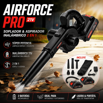 PowerBlow Pro™ – Soplador Multifuncional Inalámbrico