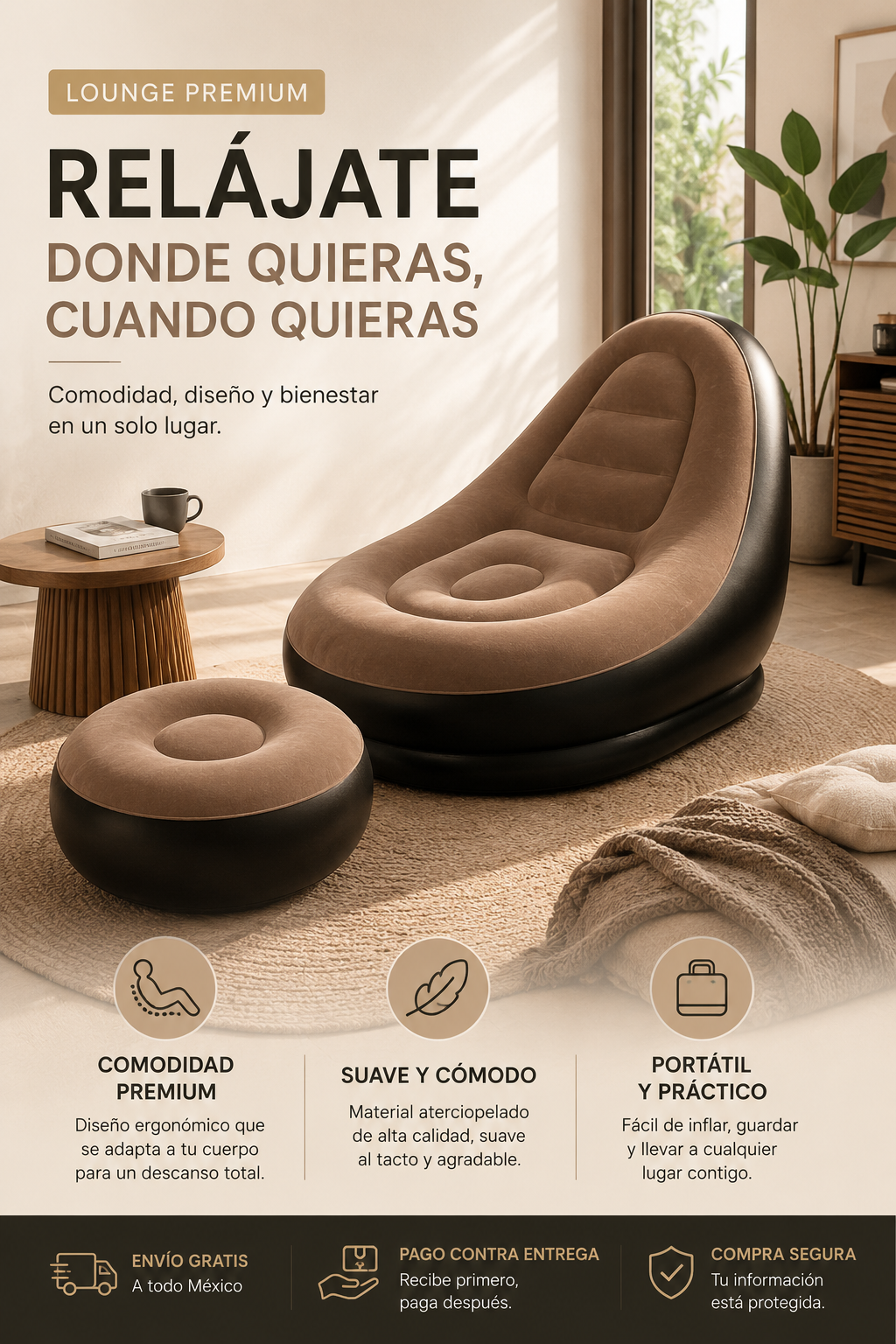 Sillón Lounge Premium Inflatable